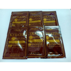 Кератиновый комплекс для восстановления волос 10 г. Cruset (Комплект 6 шт.)/Keratin complex hair repair treatment 10 g. Cruset (Set 6 Pcs.)