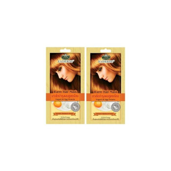 Catherine Hot Formula Hair Mask (Йогурт и яичный протеин) 25г. (2 штуки)