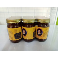 Черный кунжутный бальзам 100 мл. Mae Kulab/Black Sesame Balm 100 ml. Mae Kulab