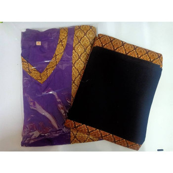 массажные штаны 1 комплект/Purple masseuse t-shirt and massage pants 1 Set