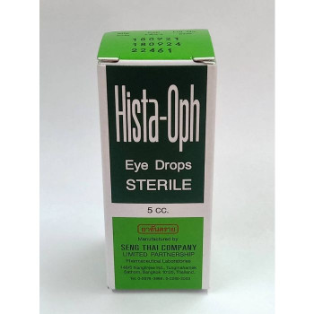 Капли глазные антисептические 5 мл. Hista-Oph/Eye Drops Sterile 5 cc. Hista-Oph