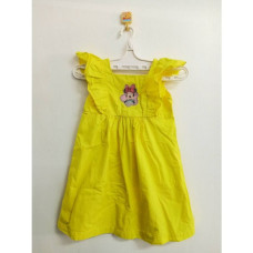 Желтое платье с рисунком Минни Маус, 1 шт./Yellow dress, Minnie Mouse pattern, 1 piece