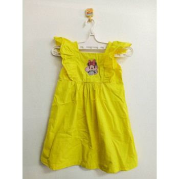 Желтое платье с рисунком Минни Маус, 1 шт./Yellow dress, Minnie Mouse pattern, 1 piece