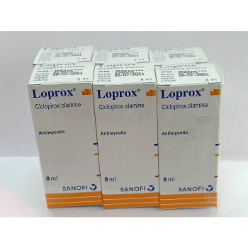 Грибок ногтей, руки и ноги 8 мл x 6 шт Loprox/Ciclopirox olamine 8 ml. x 6 pcs. Loprox