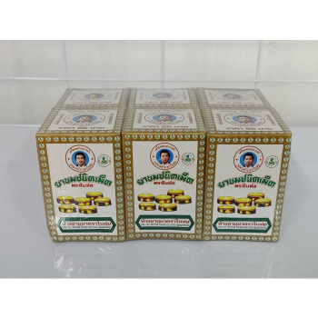 Травы для лечения жара и жажды, таблетки, 70 таблеток x 6 шт. Bai Hor Brand/Bitter pills, 70 tablets x 6 pcs. Bai Hor Brand