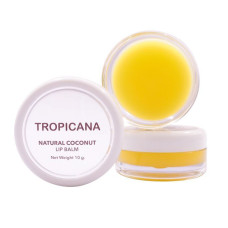 Кокосовый бальзам для губ Tropicana 10 гр./Tropicana Coconut Lip Balm 10 g.
