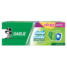Зубная паста с мятой, 1 упаковка, Дарли/ Double Action Enamel Toothpaste 140g. Pack 2pcs. Darlie