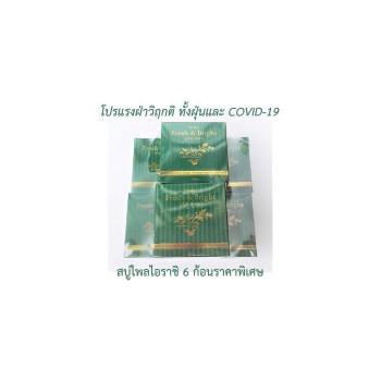 Fresh & Bright Plai Soap - Прохладное и свежее мыло от прыщей и пятен - упаковка 6
