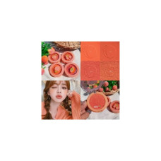 ** Аутентичный, готов к отправке !!! * Kiss Beauty. Мелкие румяна, Nong Peach, удобные для переноски, оранжевый тон № 83354-03