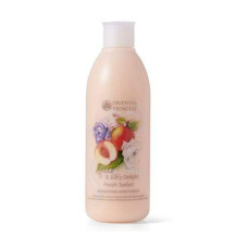 Мерцающий увлажняющий крем Fresh & Juicy Delight Peach Sorbet 250 мл. Oriental Pincess/Fresh & Juicy Delight Peach Sorbet Shimmering Moisturiser 250 ml. Oriental Pincess