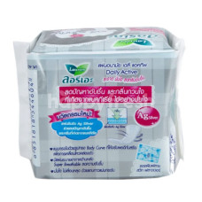 Женские ежедневные прокладки с ионами серебра 18 шт Laurier/Womens Laurier Daily Active Silver Panty Liners, 18 pcs