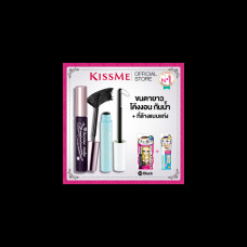 [НАБОР ЗНАЧЕНИЙ] Long & Curl Mascara Set Waterproof Black Waterproof Formula and Mascara Stick Remover KISS ME Heroine Make Long & Curl Mascara Super Waterproof (Jet Black) + Speedy Mascara Remover (макияж )