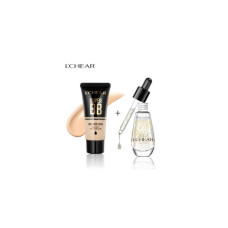 LCHEAR Face Make up Set Moisturizing Golden Primer & Foundation BB Cream