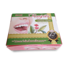 Herbal toothpaste, clove formula, cartridge type, 25 g., 12 pieces, Rasyan/Зубная паста на травах, гвоздичная формула, картриджного типа, 25 гр., 12 шт., Rasyan
