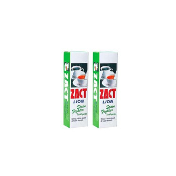 Зубная паста для удаления пятен ZACT Stain Highter formula 160 г * (2 упаковки)
