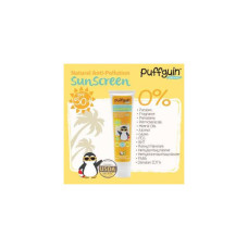 Natural Anti-Pollution Sunscreen Wide UV Spectrum SPF 50+ PA ++++ Мультизащита для лица и тела 75 мл. (Puffguin Organic)