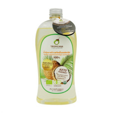 Органическое кокосовое масло холодного отжима 500 мл. Tropicana/Organic cold pressed virgin coconut oil 500 ml. Tropicana