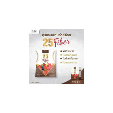 25 FIBER By Baby Thailand Эта концентрированная детокс-клетчатка стимулирует выведение. Детоксикация в контейнере, 3 пакетика (3 коробки)