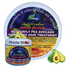 Средство для волос Butterfly Pea Avocado Honey Bee 300 мл. NtGroup/Butterfly Pea Avocado Honey Bee Hair Treatment 300 ml. NtGroup