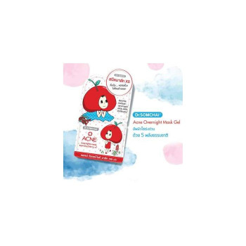 DR.SOMCHAI Speed Mask Acne Overnight Mask Gel 1 упаковка (6 пакетиков / коробка)