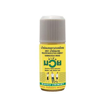 Линимент для облегчения мышечной боли 120 мл. NAMMAN MUAY BRAND/Relieve Muscle Pain Liniment 120 ml. NAMMAN MUAY BRAND