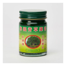 Аутентичный тайский зеленый травяной бальзам PHOYOK 50 гр./Authentic PHOYOK Thai Green Herbal Balm 50 g.