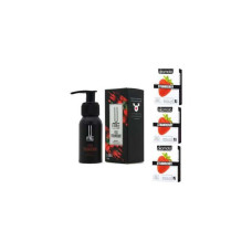 UME SET Смазочный гель Fuji Strawberry X-Series 50 мл. + Okamoto Strawberry 53 мм. (3 коробки)