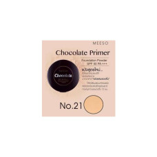 Пудра-пудра Meeso Chocolate Primer Foundation Powder SPF50 PA +++ № 21 Пудра-пудра Meeso Foundation Primer № 21 для желто-белой кожи (производство Корея)