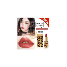 HOLD LIVE LIPSTICK 100% натуральный тигровый узор (Zaab Fashion) Губная помада телесного цвета с тигровым узором. Нюдовые оттенки с большим количеством цветов, чем раньше, кремовые матовые помады помогут сделать ваши губы здоровыми. Увлажнение, стойкость