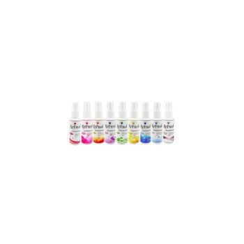 Подарочный набор Refresh Deodorant Spray 30 мл. Набор 9 цветов, 9 бутылок