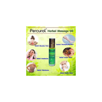 Percural Herbal Oil лечит головную боль, боль в животе, боль в шее, боль в плече, боль в желудке, боль в талии, боль в бедрах, боль в лодыжках 1 шт.