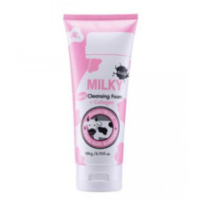 Пенка MILKY для умывания с Молоком и Коллагеном. / Milky gluta milky deep cleansing foam collagen 190g.