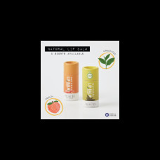 Бальзам для губ Ira Lip Balm - натуральный бальзам для губ в бумажной тубе экологически чистый с экстрактом зеленого чая или чувством персика