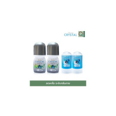 CRYSTAL Deo Stick + Deo Roll-on (для мужчин)