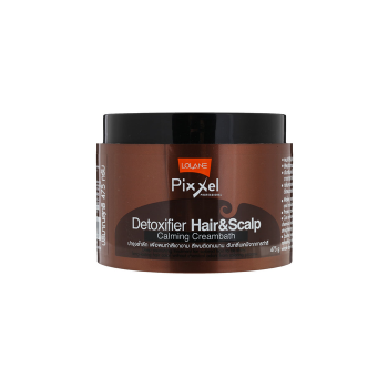 Уход за волосами и кожей головы от окрашивания Pixels Detoxifier 475 г. Lolane/Pixxel Detoxifier Hair & Scalp Calming Creambath 475 g. Lolane