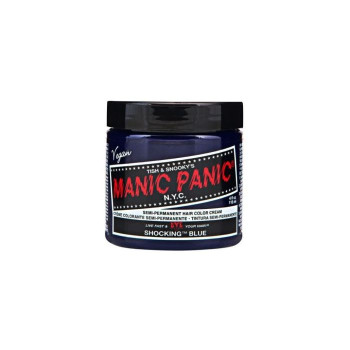 Manic Panic Classic Cream Semi Permanent Hair Color Cream 118ml (Шокирующий синий)