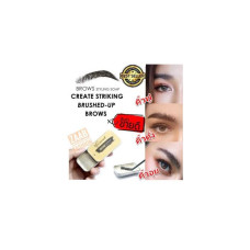 Подлинный гель для бровей NICEFACE BROW (ZAAB FASHION), фиксатор бровей, форма бровей, воск для бровей, набор бровей, полная бровь, полная бровь, бесплатная кисть для бровей Набор различных форм бровей Как вам нравится, все типы, водонепроницаемые, устойч