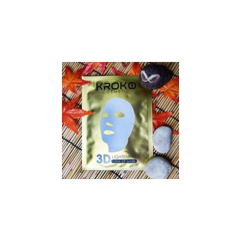 Маска КРОКО, 13 бат за простынь !! 3D Lingtening Ton Up Mask (отбеливающая маска для лица 3D Line Whitening Tone Up Mask) Разглаживайте и разглаживайте морщины Подходит для кожи с трудными морщинами. Смотрите результаты на одном листе !!