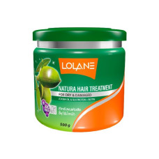 Натуральное средство для сухих и поврежденных волос 500 г. Lolane/Natural Hair Treatment For Dry & Damaged 500 g. Lolane