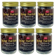 Snake balm black 50 g. Banna, set 6 pcs/ Бальзам змеиный чёрный 50 гр Banna, набор 6 шт.
