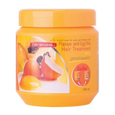 Маска для волос , 500мл (ЯЙЦО И ПАПАЙЯ) Carebeau/Carebeau Papaya & Egg Hair Treatment, 500 ml.