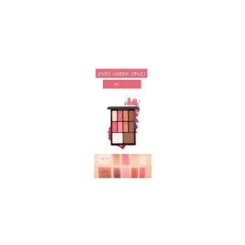 WODWOD 10Color Многофункциональная палитра для макияжа Duo Chrome Shimmer Matte