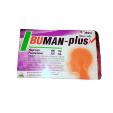 Средство от головной боли 10т Ibuman-plus/Ibuman-plus For treatment of headache 10 tablets