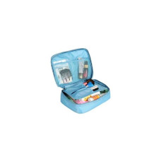 Cosmetics Box Портативная сумка для хранения косметики Set 3 Model Cosmetics-026 (Синий)