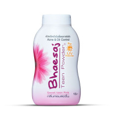 TEENAGERS AGAINST ACNE AND OILY SHINE OF SKIN BHAESAJ 50 GR/ТАЛЬК ДЛЯ ПОДРОСТКОВ ПРОТИВ АКНЕ И ЖИРНОГО БЛЕСКА КОЖИ BHAESAJ 50 ГР