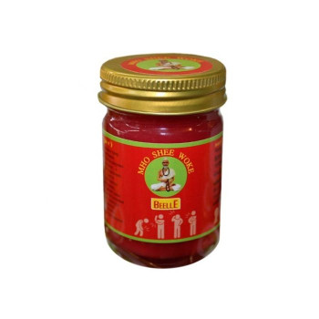 Herbal Balm Mho Shee Woke 50 gr./Beelle/Тайский красный бальзам50g./Beelle