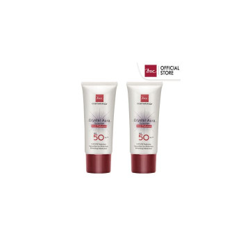 [НАБОР из 2 предметов] BSC CRYSTAL AURA SUNSCREEN SPF 50 PA +++ ANTI-POLLUTION 25 г Солнцезащитный крем, бестселлер от BSC UVA1 Защита от UVA2 Новейшие технологии BSC обеспечивают лучшую защиту от солнца, быстрое впитывание и легкий солнцезащитный крем.