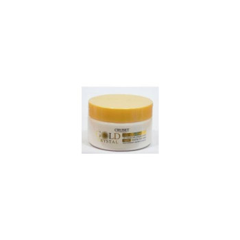 Cruset Gold Crystal Hair Repair Treatment 250ml./Cruset ЛЕЧЕНИЕ ДЛЯ ВОЛОС С КЕРАМИДАМИ, ЗОЛОТОМ И КЕРАТИНОМ. 250 ML