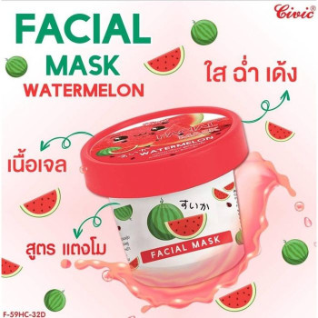 Маска для лица Арбуз 100 гр. CIVIC/Facial Mask Watermelon 100 g. CIVIC