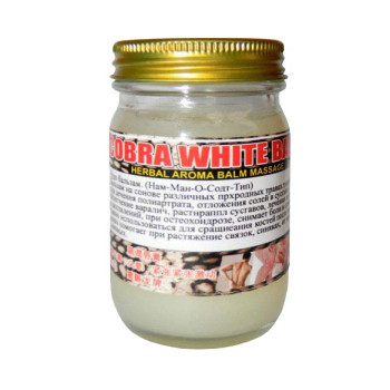 Snake Thai white balm “Cobra” (100 g)/Бальзам белый 100 гр. cobra
